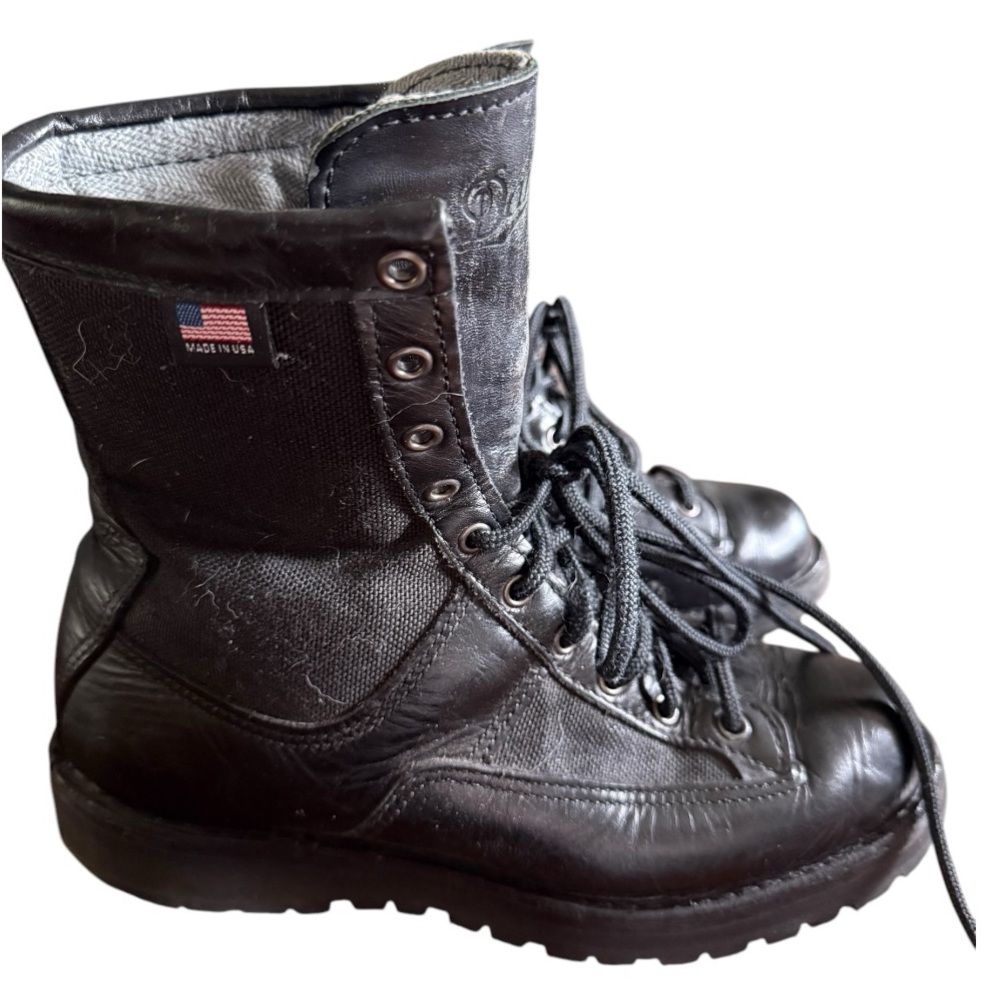 Danner Acadia Black 8” Military Combat Lace Up Men’s Boots 400g Thinsulate - Picture 2 of 11